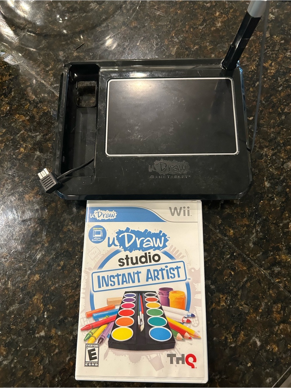 Nintendo uDraw Art Tablet with Stylus - Black